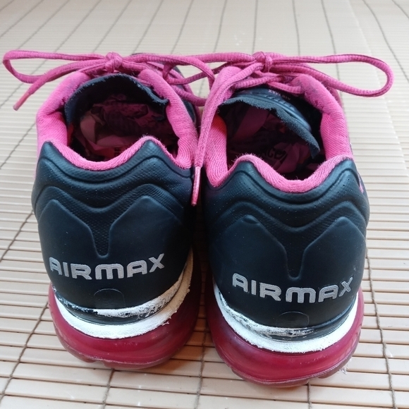 NIKE AIR MAX + 2011 BLACK-WHITE-CHERRY Women’s SZ - Picture 7 of 11